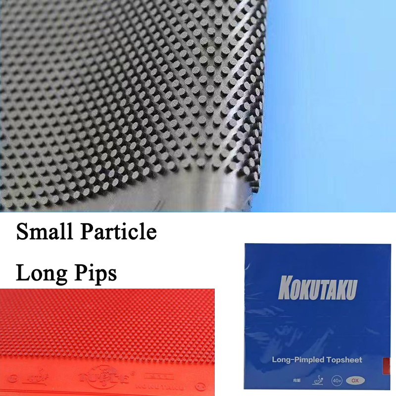 Table Tennis Is Played With A - KOKUTAKU Small Particles Table Tennis Rubber