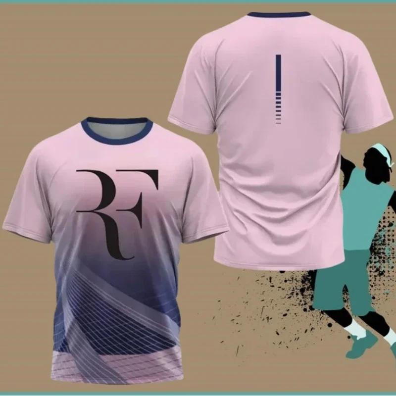 Table Tennis Daily - RF Roger Federer Gradient Blue Halftone