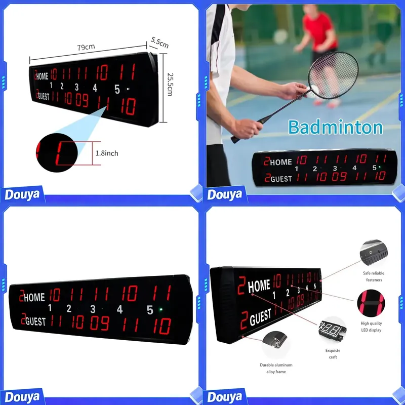 Table Tennis Score - YIZHI 5 Innings Score Record Display