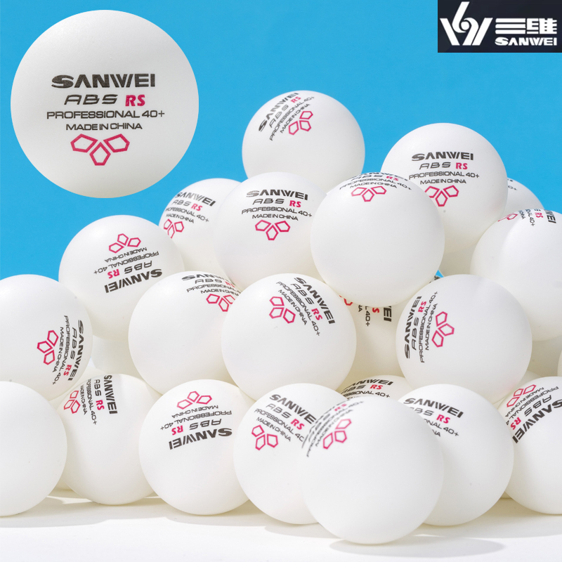 Table Tennis How To Play - SANWEI RS40+ 3 Star Table Tennis