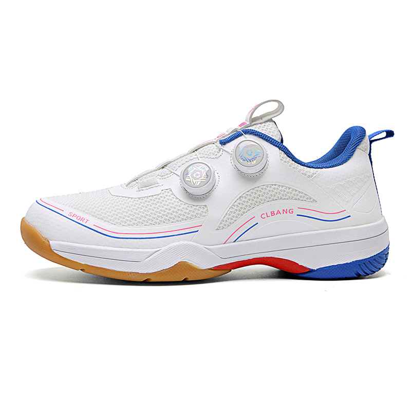 Table Tennis Shoes Asics - New Double Rotating Buckle Badminton Shoes