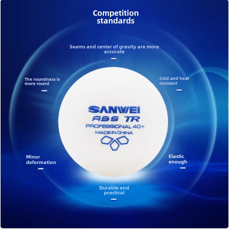 50 100 pcs Sanwei New Material - огляд і ціна Table Tennis How To Play