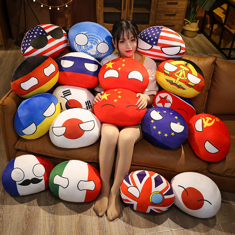 1PC 10CM Country Ball Plush To - огляд і ціна Table Tennis France