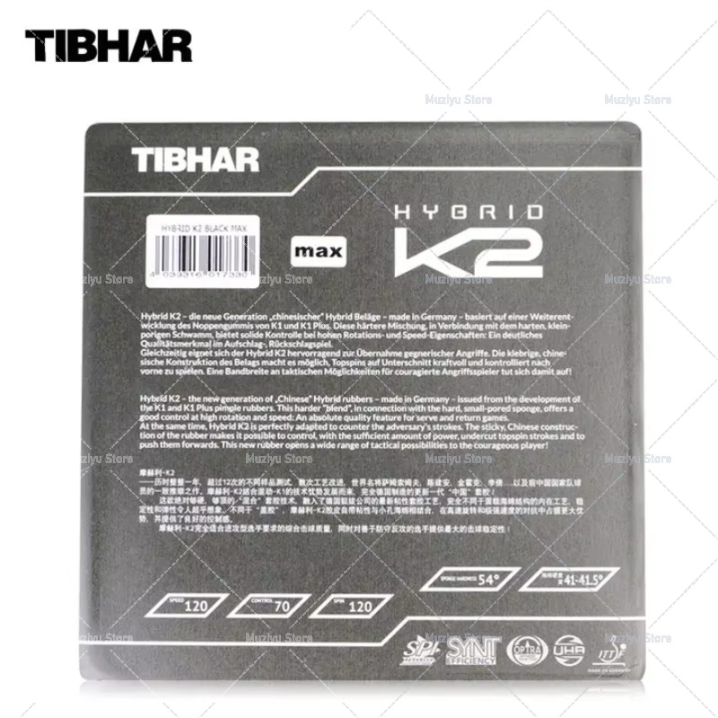 TIBHAR HYBRID K2 Table Tennis  - огляд і ціна Table Tennis Hybrid Rubbers