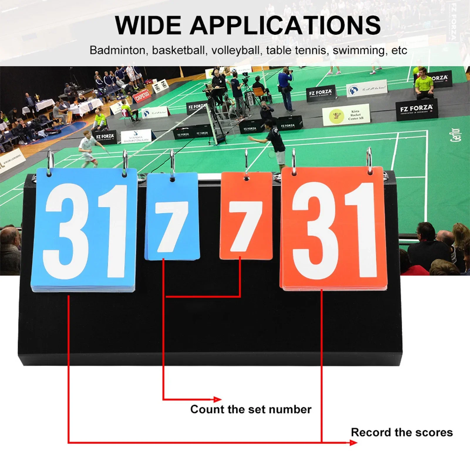 4 Digit Sports Competition Sco - огляд і ціна Table Tennis Score