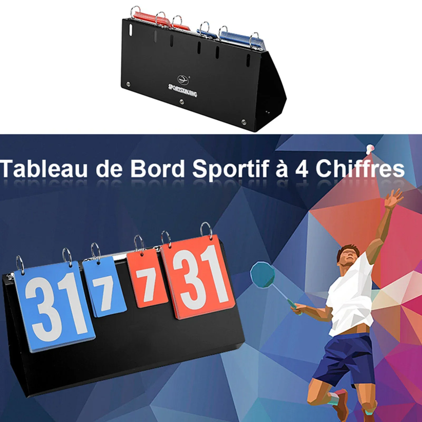 4 Digit Sports Competition Sco - огляд і ціна Table Tennis Score