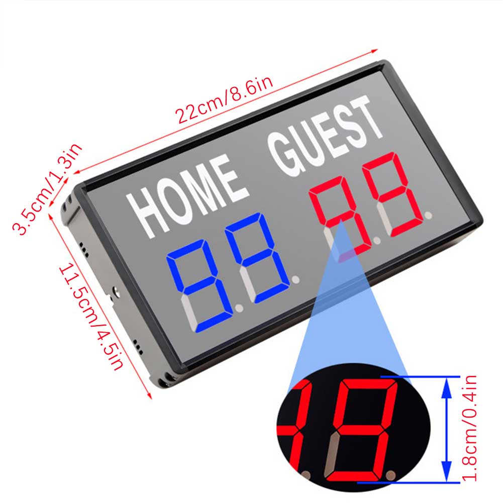 4-Digit LED Electronic Score K - огляд і ціна Table Tennis Score
