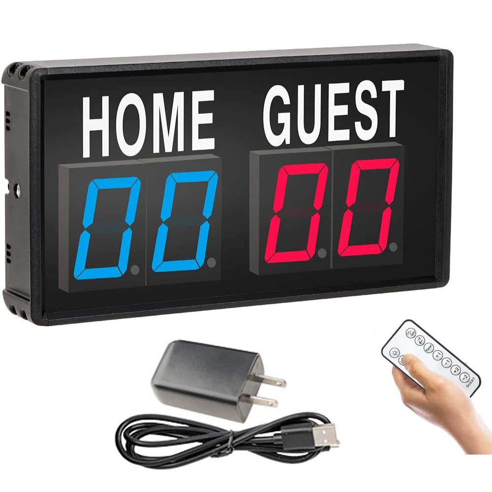 Portable 4 Digit LED Scoreboar - огляд і ціна Table Tennis Score