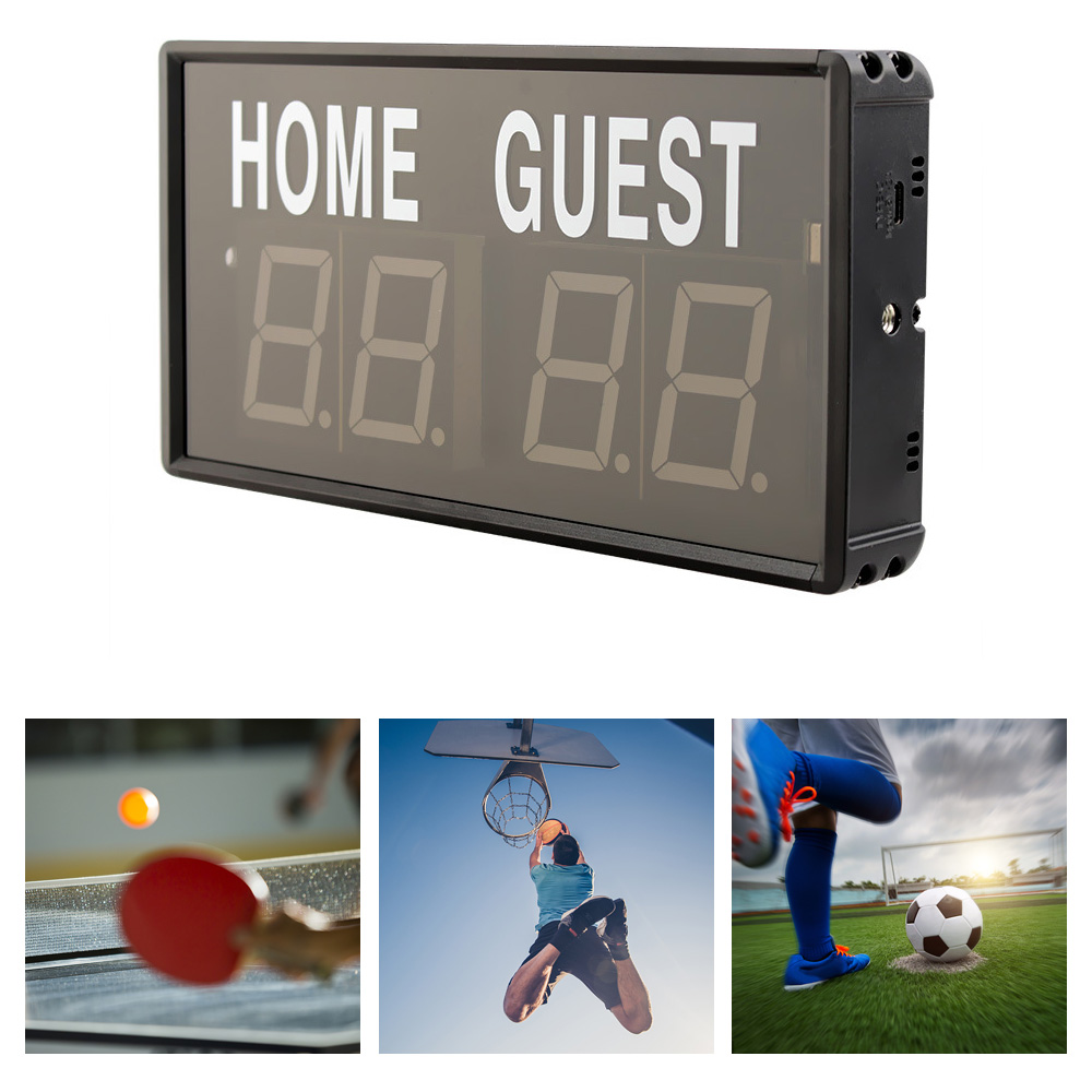 Portable 4 Digit LED Scoreboar - огляд і ціна Table Tennis Score