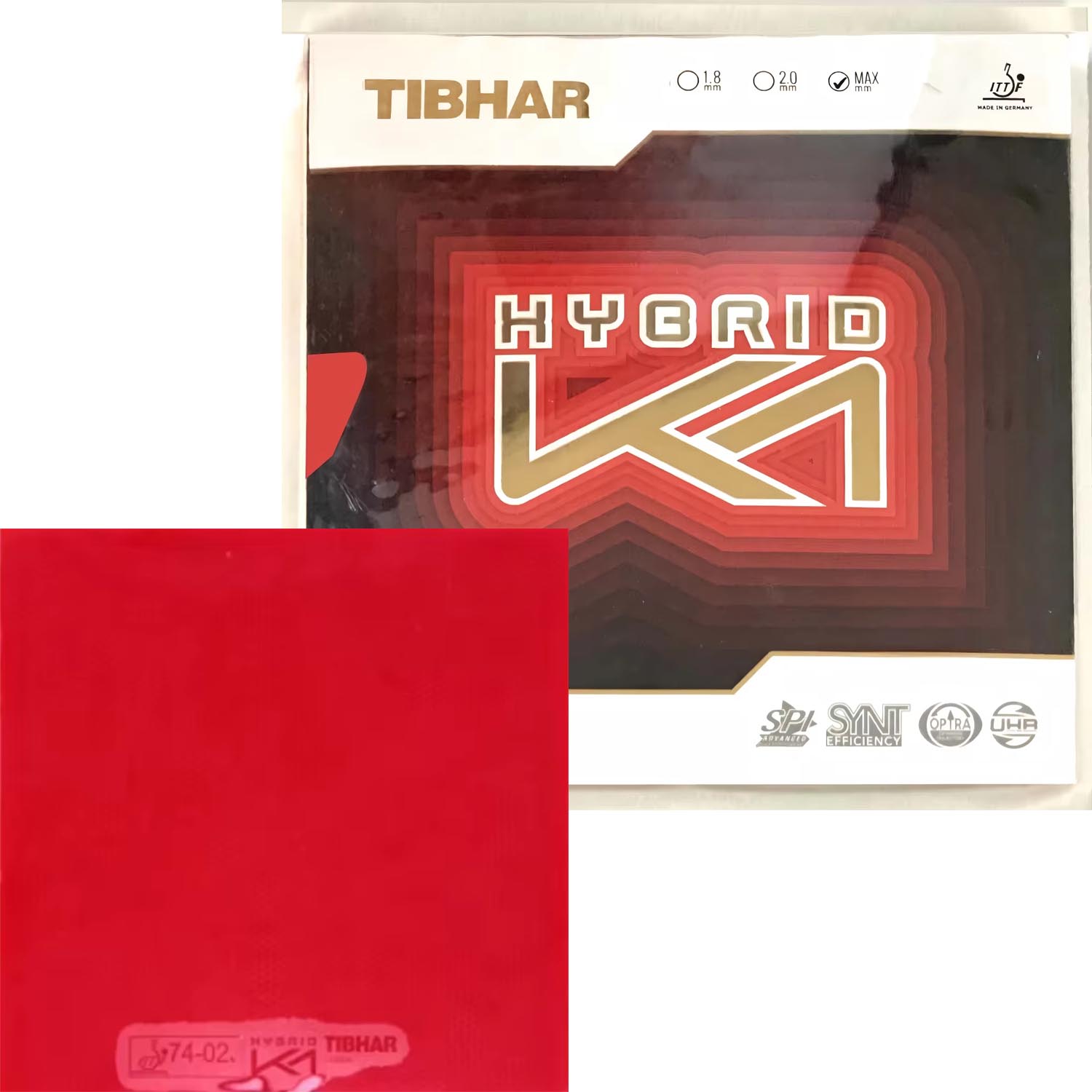 Tibhar Hybrid K1 / K1 PLUS Pim - огляд і ціна Table Tennis Hybrid Rubbers