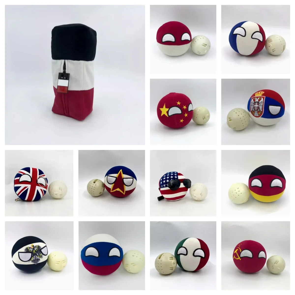CountryBalls Plush Doll German - огляд і ціна Table Tennis France