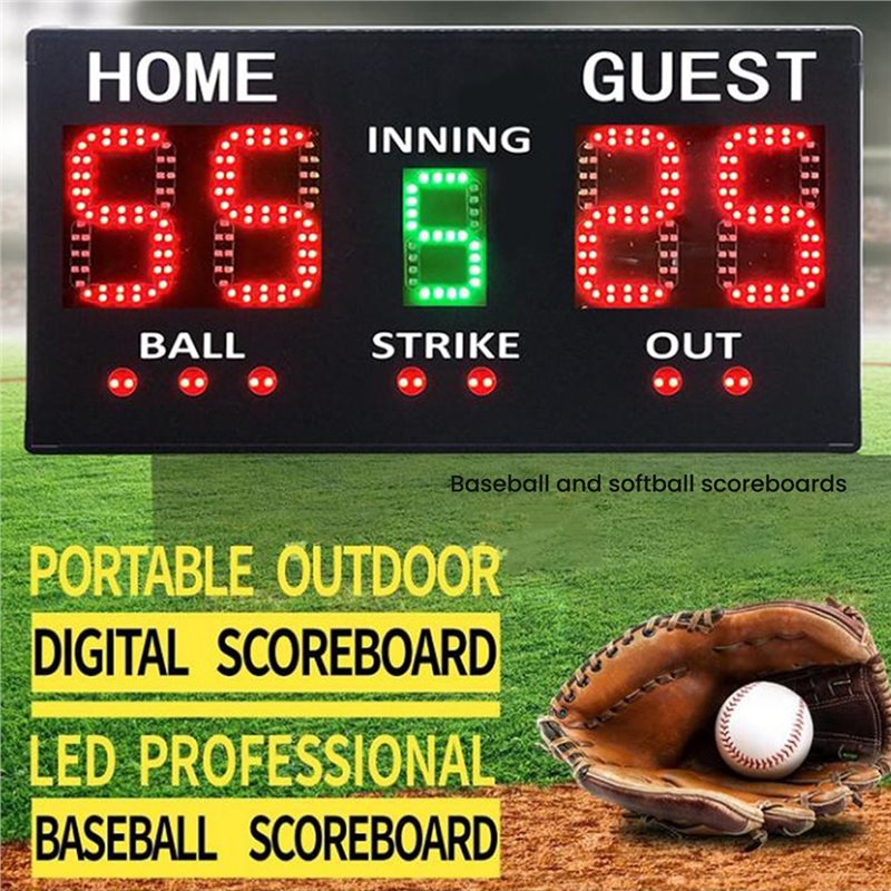 T22C Baseball Scoreboard Elect - огляд і ціна Table Tennis Score