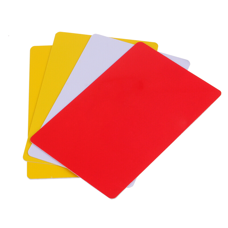 DHS standard referee card set  - огляд і ціна Table Tennis Yellow Card