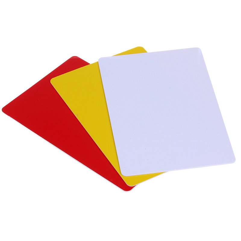 DHS standard referee card set  - огляд і ціна Table Tennis Yellow Card