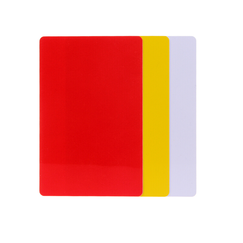 DHS standard referee card set  - огляд і ціна Table Tennis Yellow Card