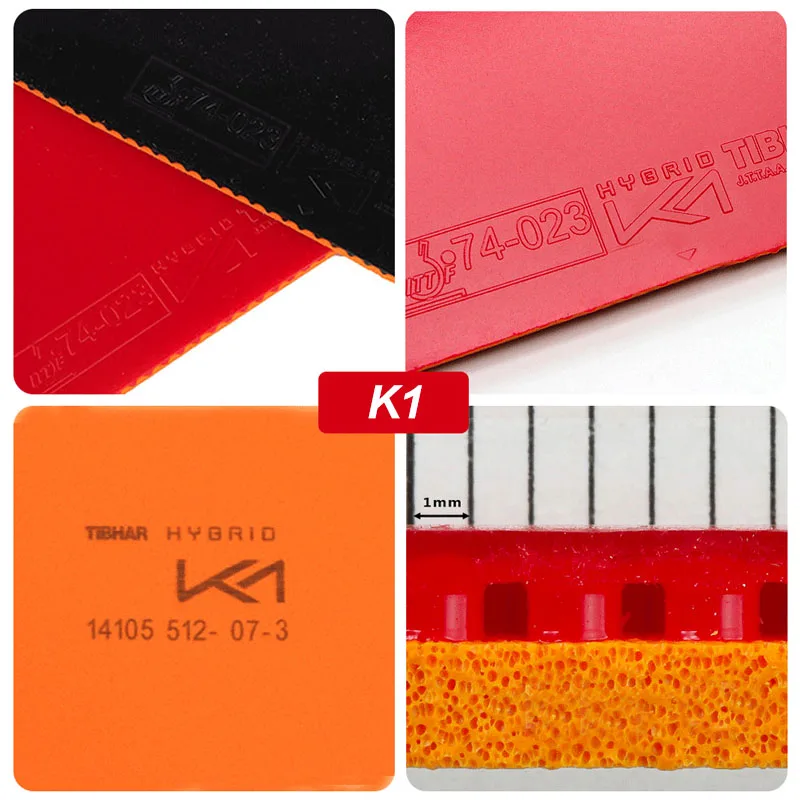 Original Tibhar Hybrid K1 Pro  - огляд і ціна Table Tennis Hybrid Rubbers