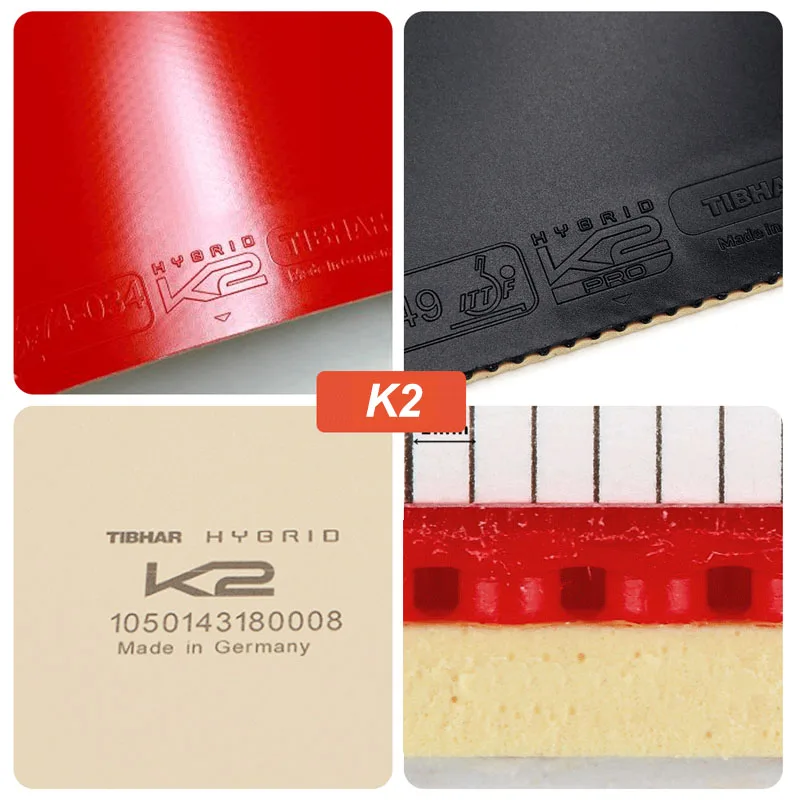 Original Tibhar Hybrid K1 Pro  - огляд і ціна Table Tennis Hybrid Rubbers