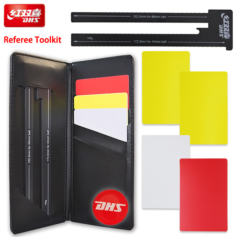DHS Referee Kit for Table Tenn - огляд і ціна Table Tennis Yellow Card