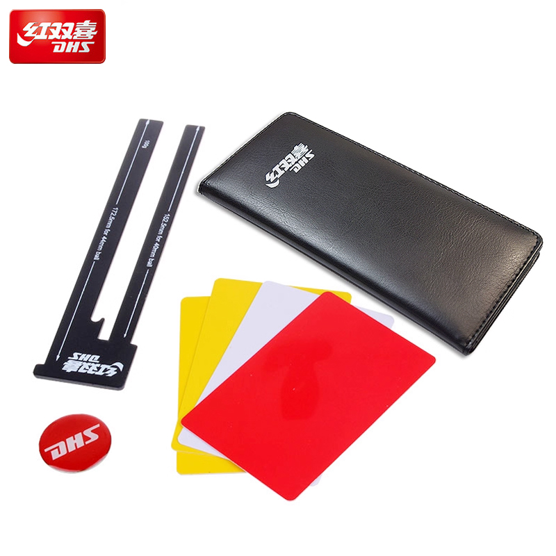 DHS Referee Kit for Table Tenn - огляд і ціна Table Tennis Yellow Card