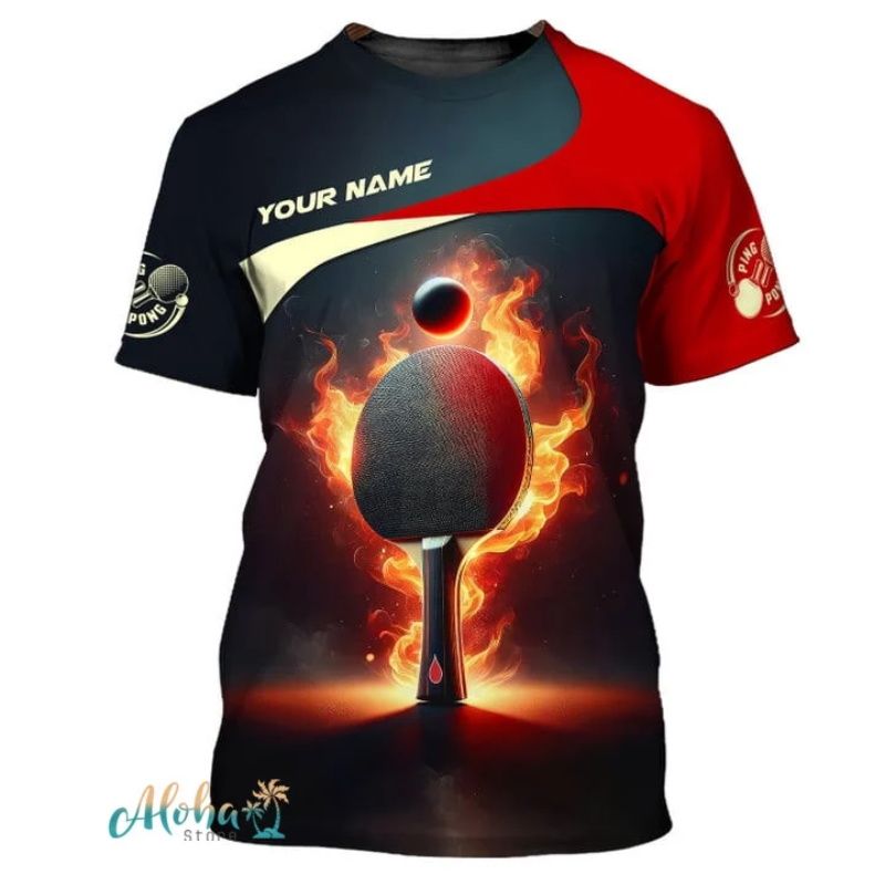 Full Print Ping Pong Tshirts F - огляд і ціна Table Tennis Daily